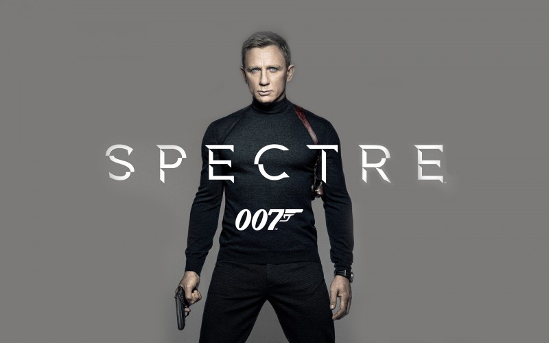 Daniel Craig As James Bond In Spectre Movie Poster Wallpaper