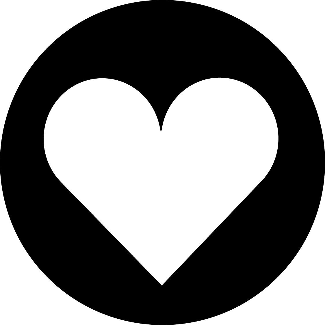 Free Download Black And White Heart Wallpaper [1125x1125