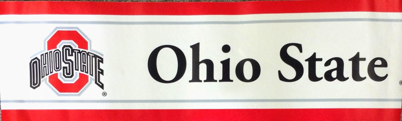 Pre Pasted Ohio State Border