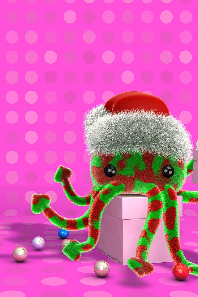 Cute Octopus And Funny