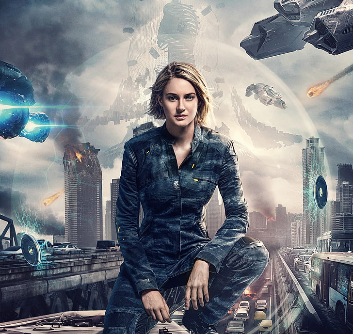 HD Wallpaper Shailene Woodley Tris Divergent Series Allegiant