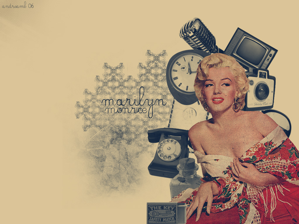 Wallpaper Aratisme Marilyn Monroe HD