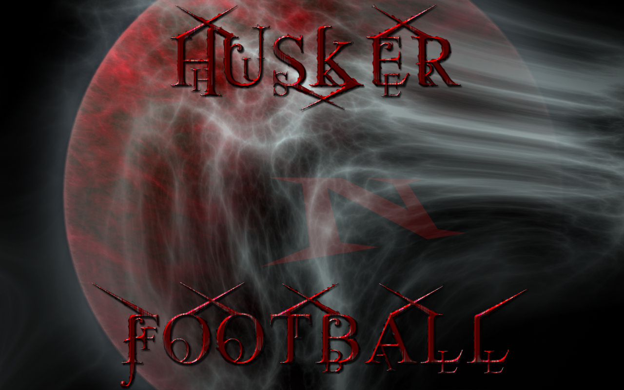 Husker Football Blood Moon Wallpaper