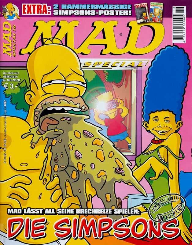 Alfred E Neuman Cartoon Mad Magazine