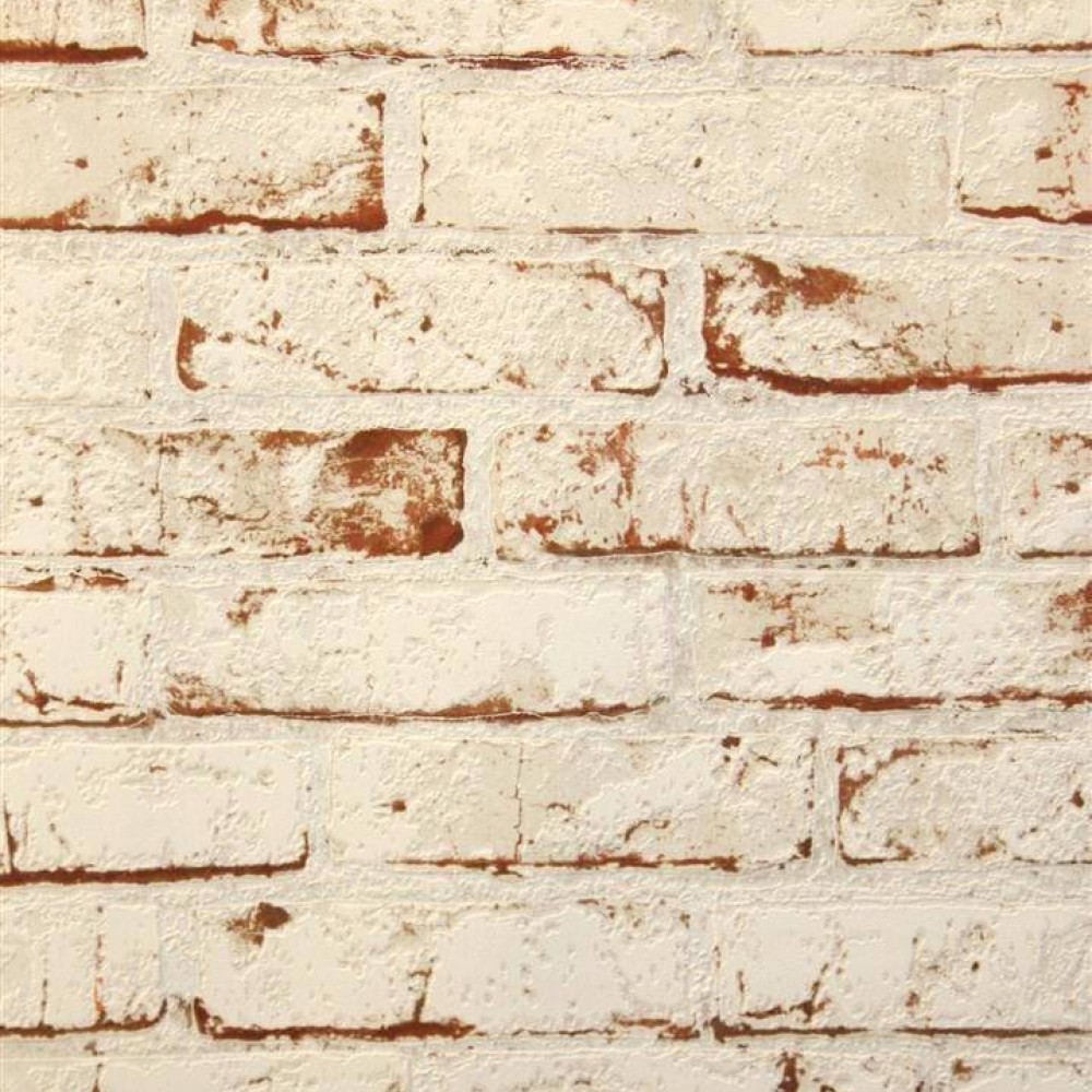 White Brick Effect Wallpaper Widescreen HD