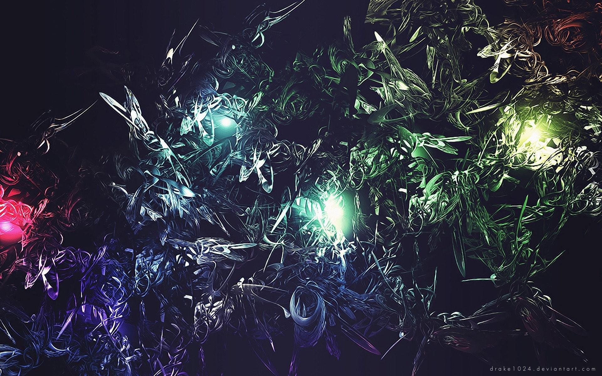 Glow In The Dark Wallpaper