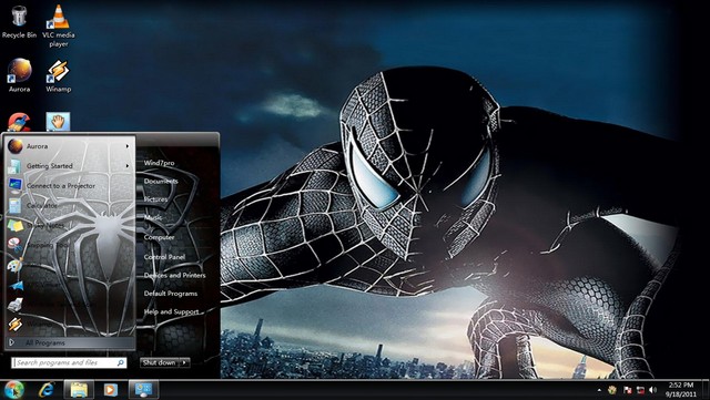 Background Screen Spider Man Windows Themes Source For