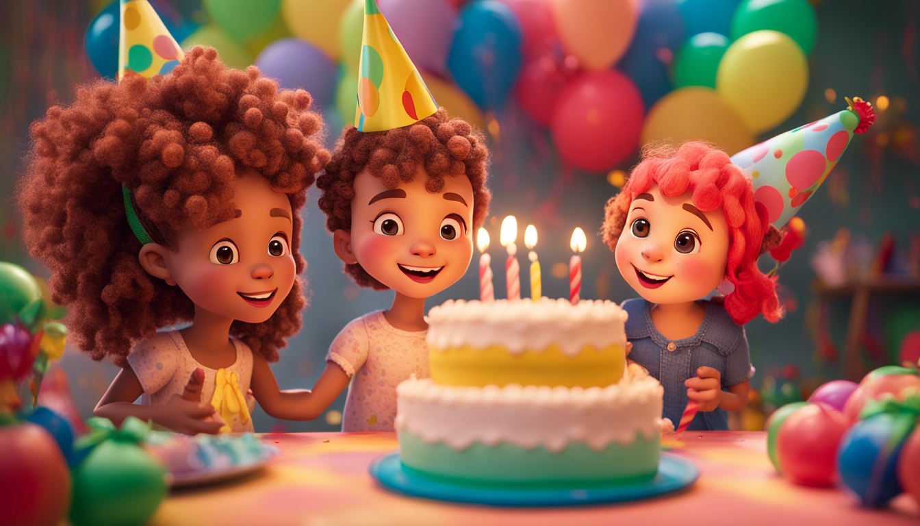 Cocomelon Happy BirtHDay Wallpaper