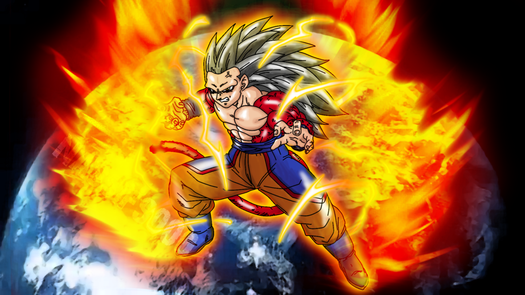Goku True Ssj4 Wallpaper By Nassif9000