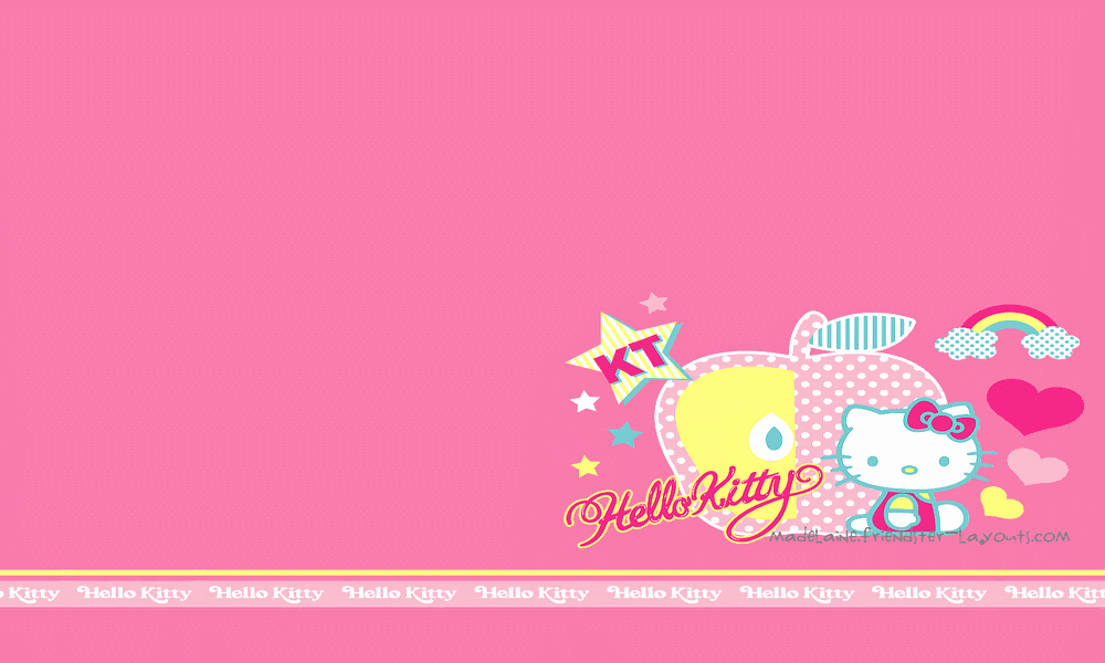 Hello Kitty Desktop Wallpaper Gif - Imagesee