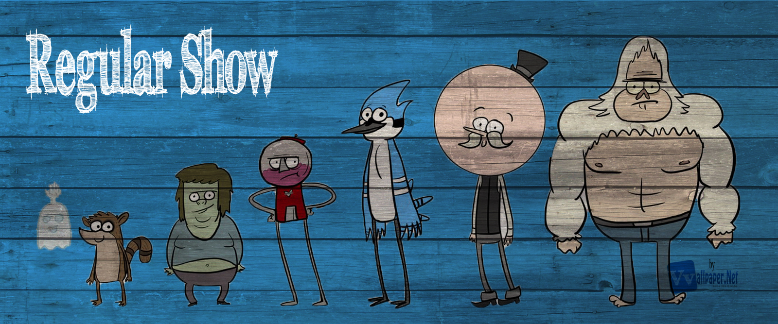 Regular Show Characters HD Cartoon Wallpaper