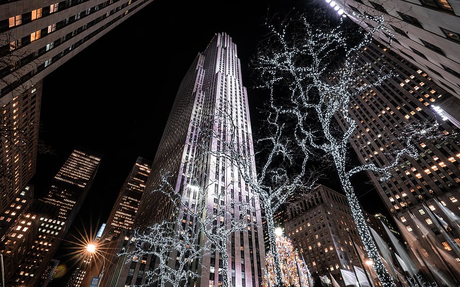 Rockefella Center 1080p 2k 4k 5k HD Wallpaper