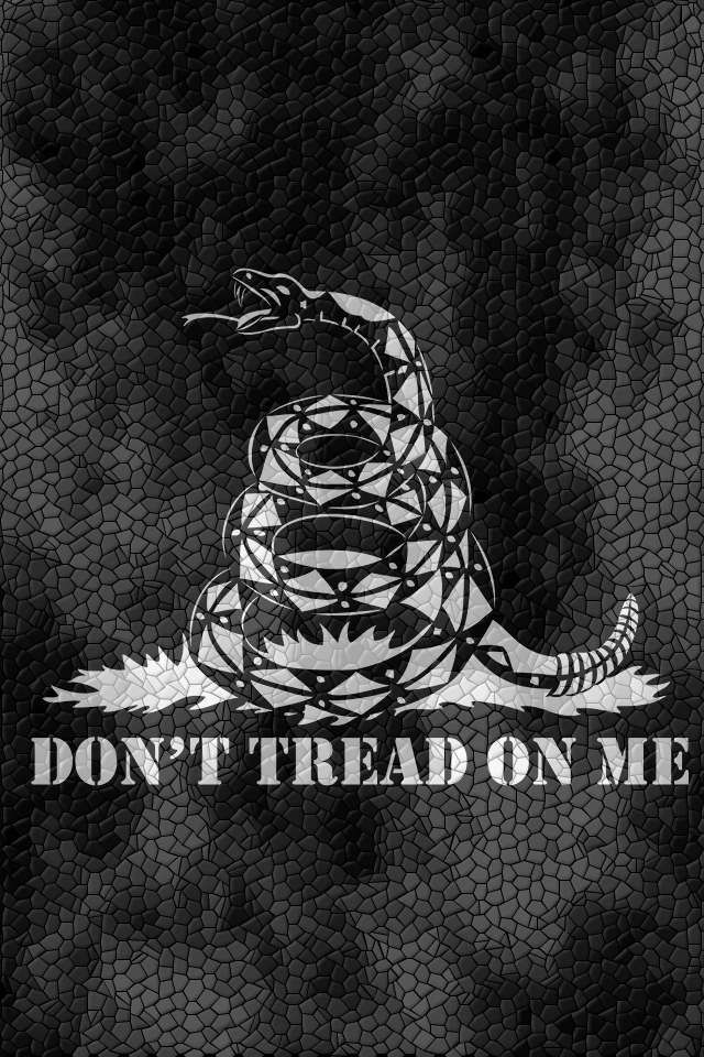 Dont Tread On Me Wallpaper iPhone My First Bination Two