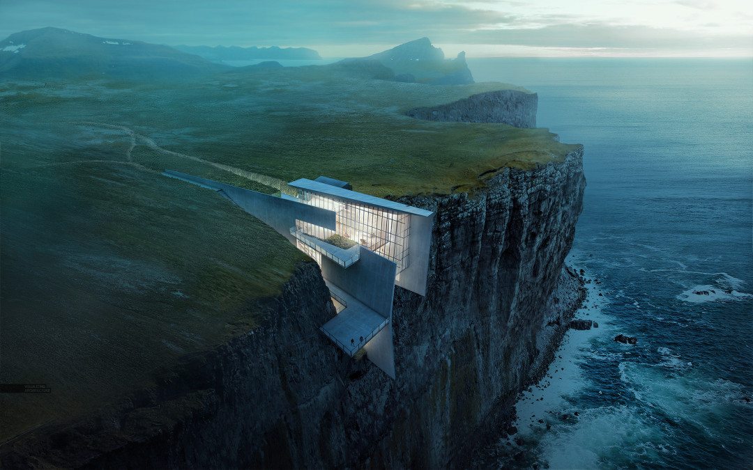 Cliff Retreat Finale Image Visualizing Architecture