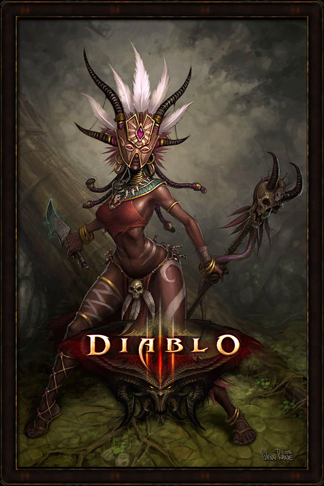 Diablo Wallpaper Witch Doctor