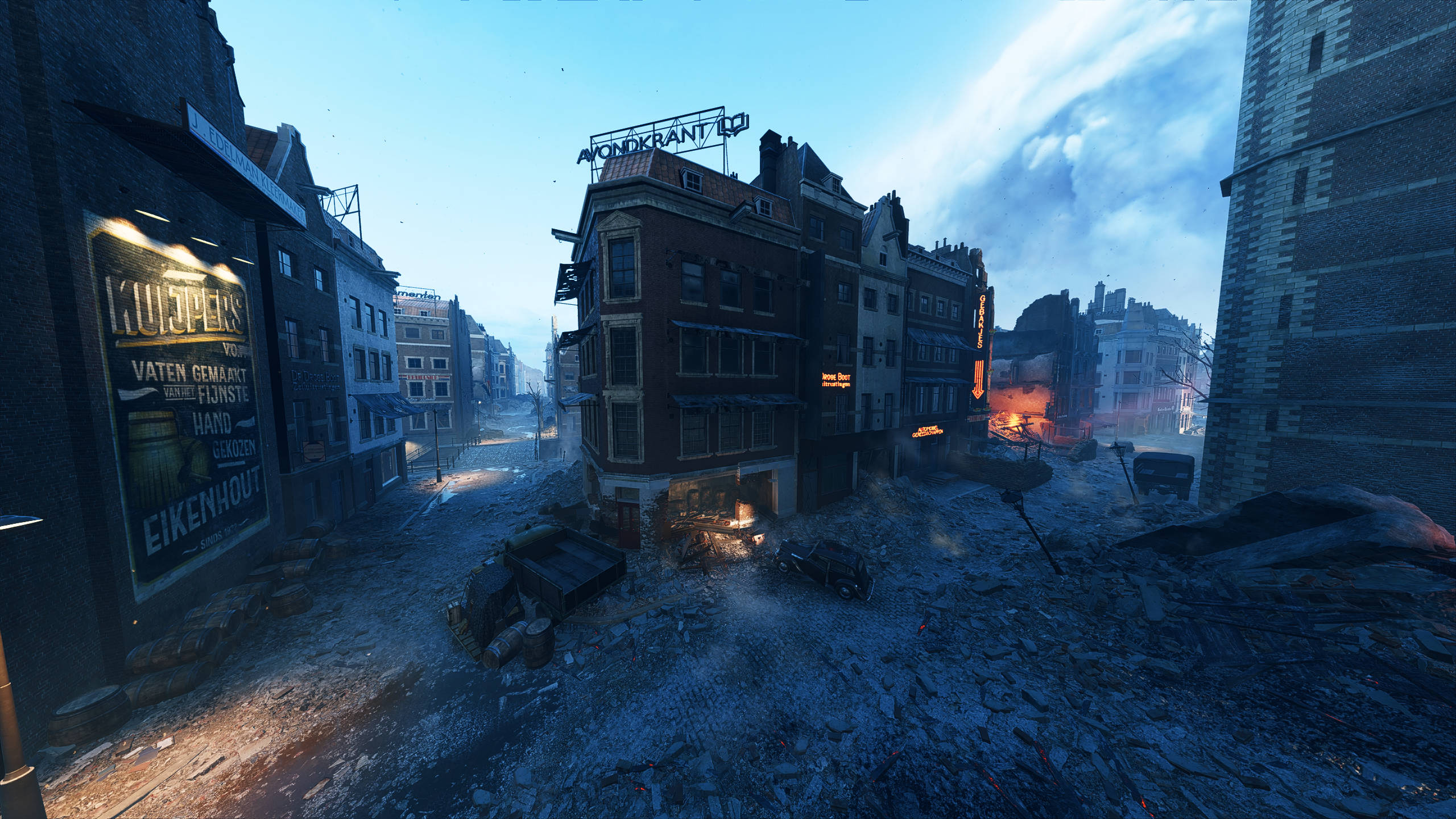 Battlefield Snow City Wallpaper