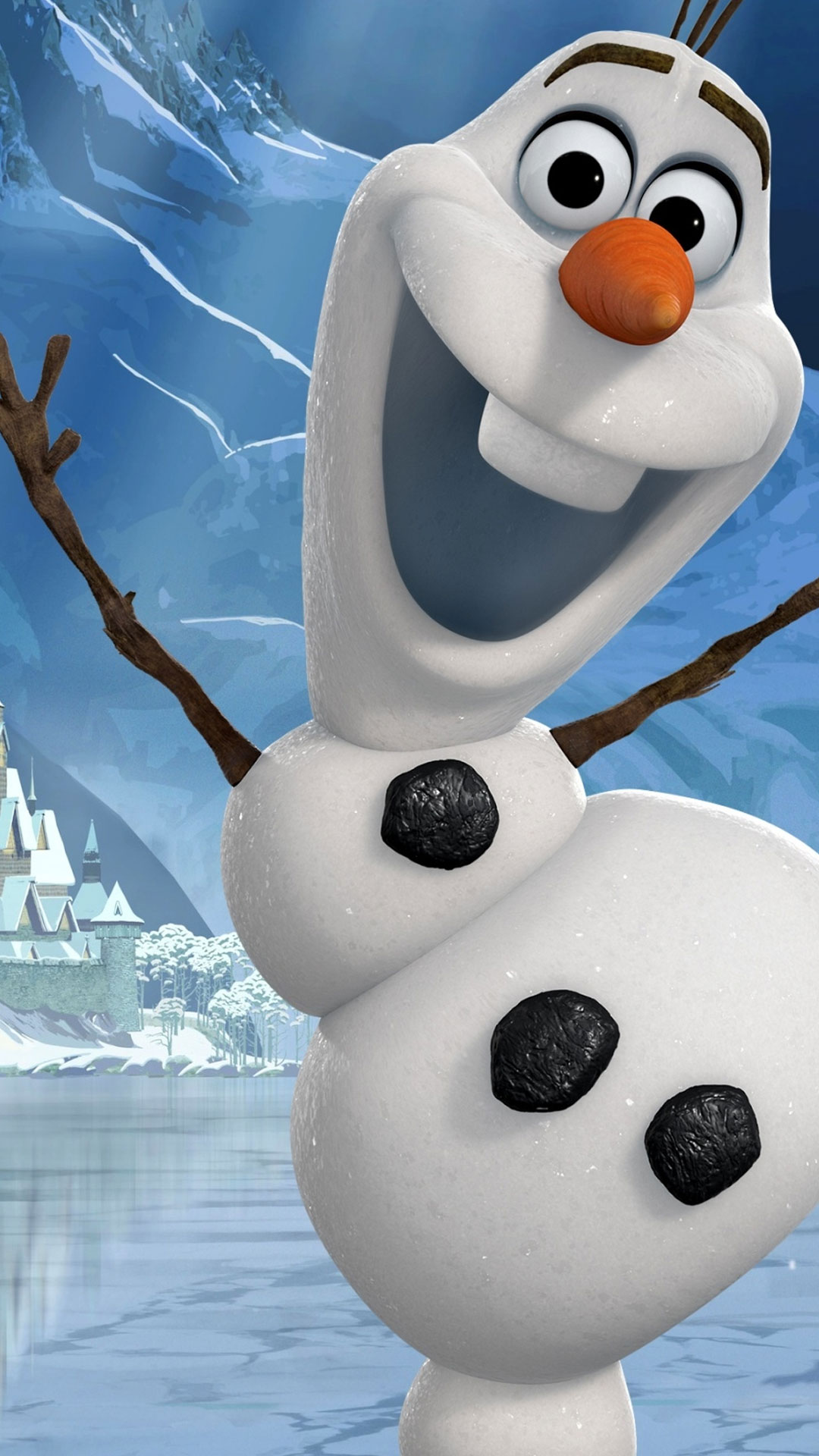 43 Disney Frozen Olaf Wallpaper On Wallpapersafari