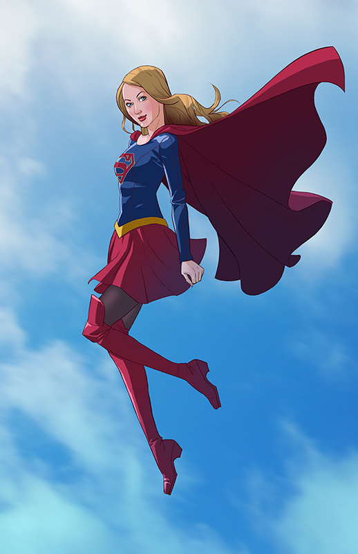 Supergirl By Pungang