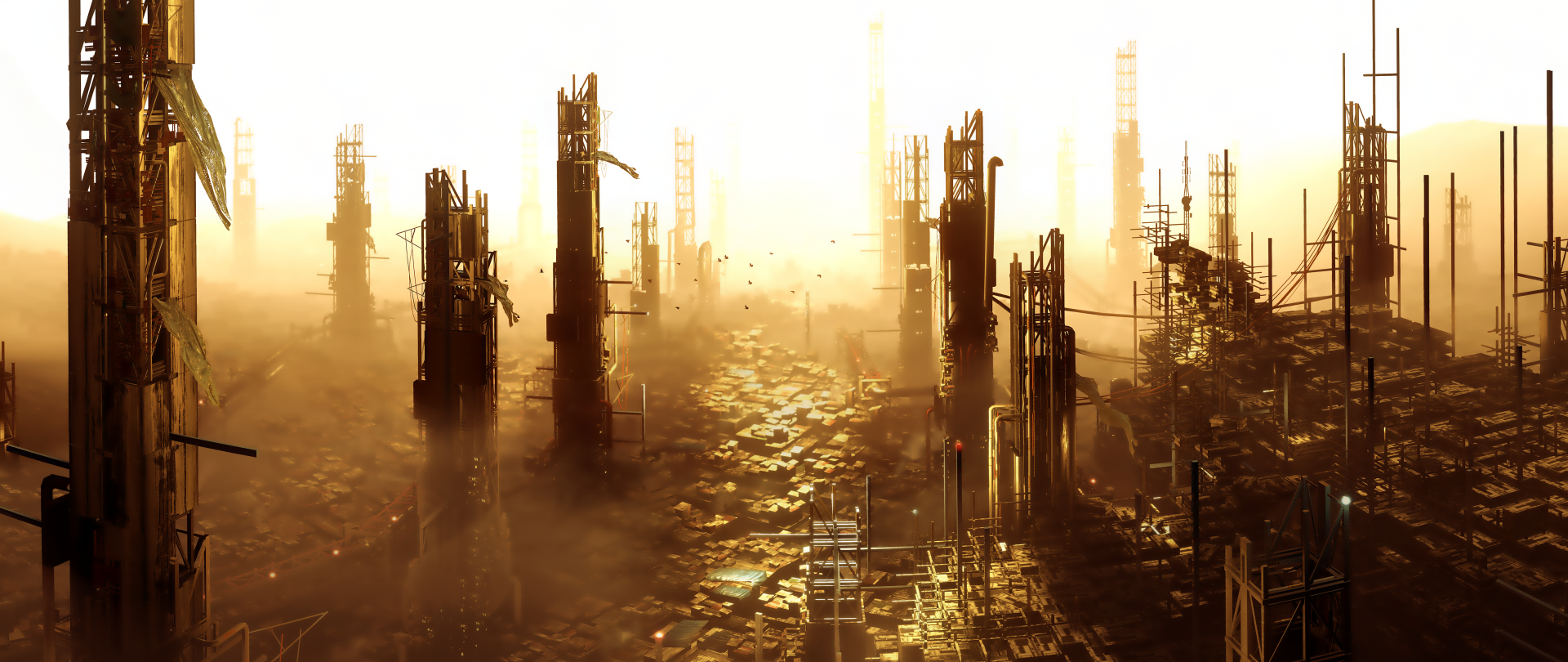 City Video Game Deus Ex Wallpaper