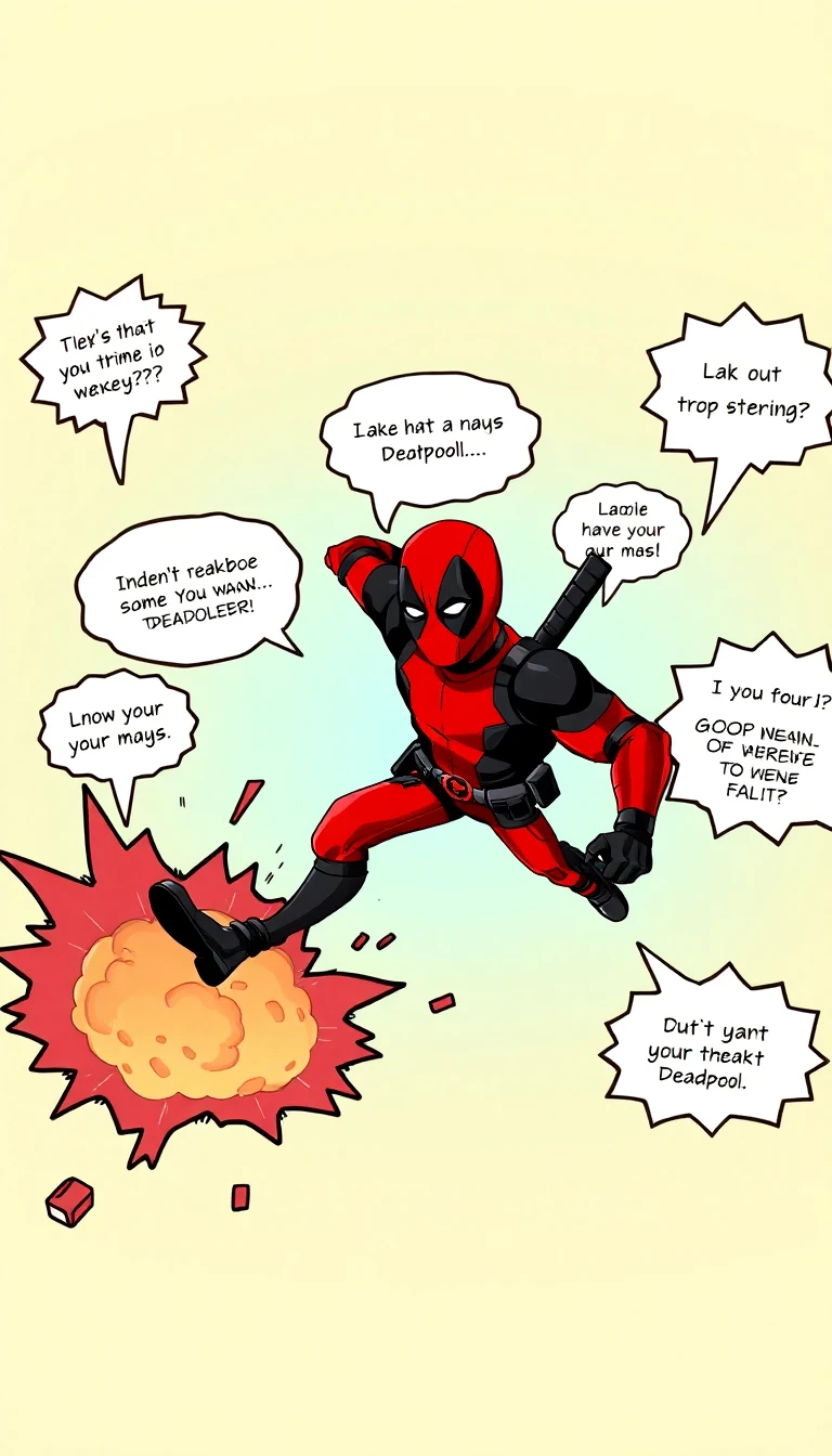 Funny Deadpool Wallpaper