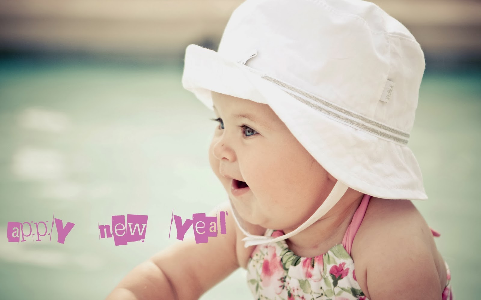 Happy New Year Cute Baby HD Wallpaper Royalwallpaper Biz
