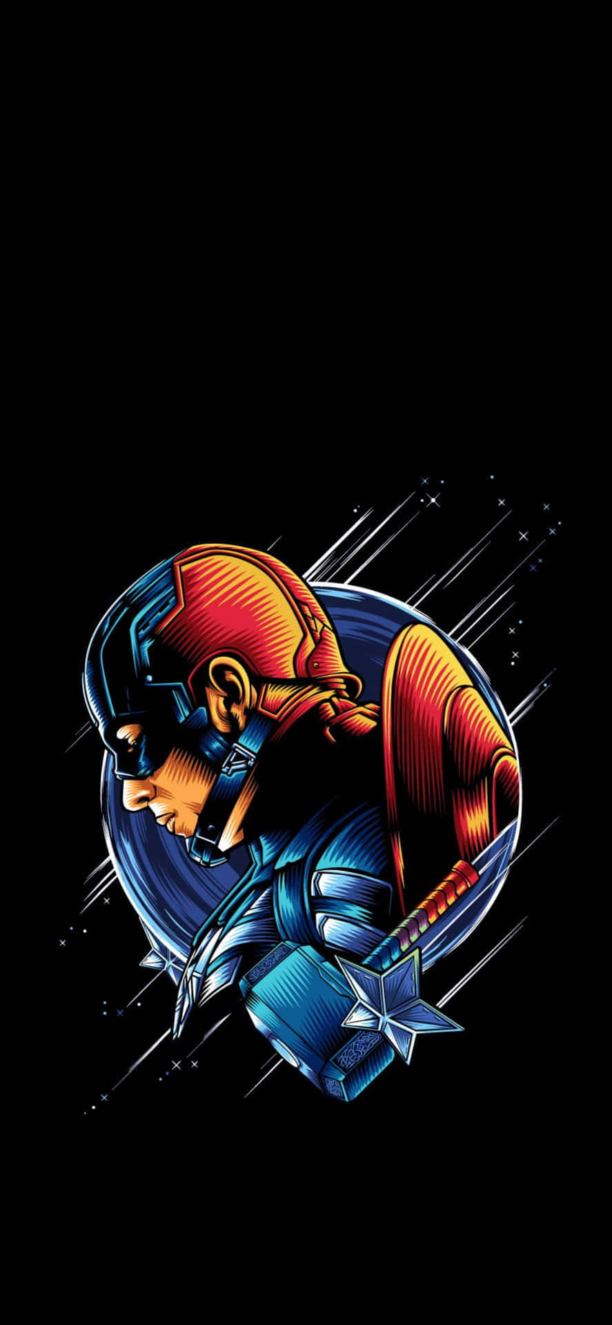 iPhone Xs Avengers Background Wallpaper