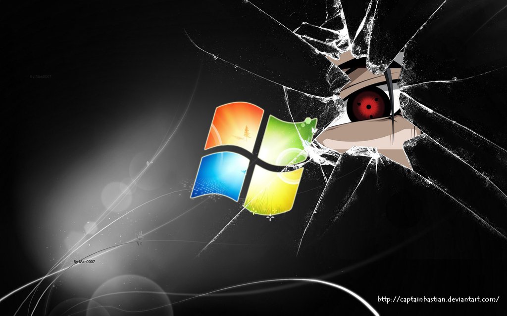 Itachi Sharingan Windows Wallpaper By Captainbastian