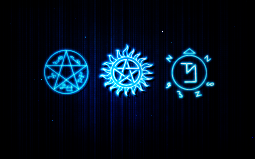 Supernatural Logo Wallpaper On
