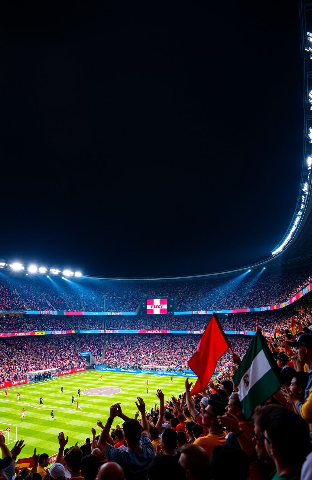 HD Soccer Stadium Wallpaper