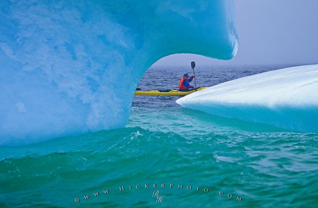 Iceberg Pictures Ocean Sea Kayaking Trip Newfound