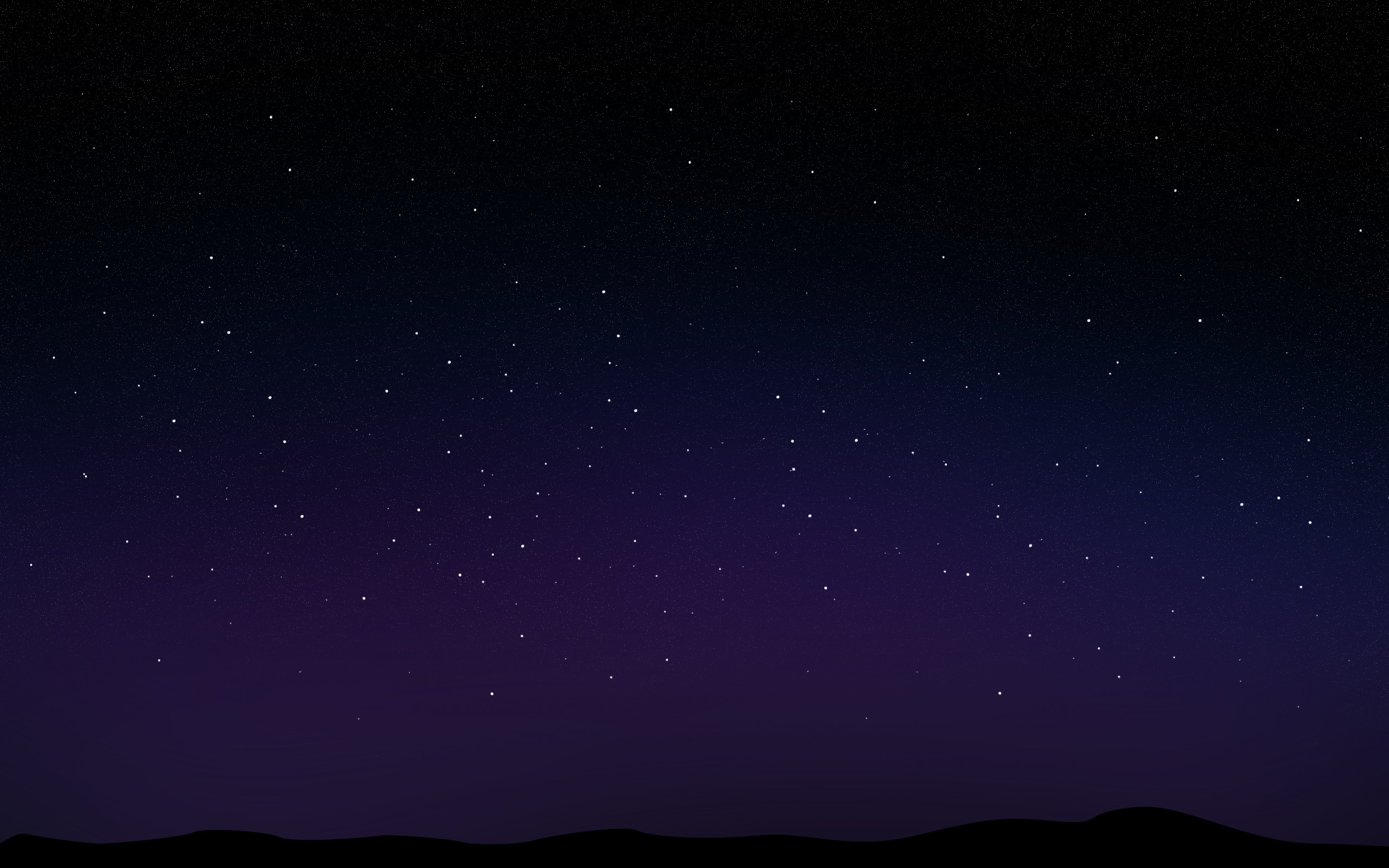 Starry Night Sky Desktop Pc And Mac Wallpaper