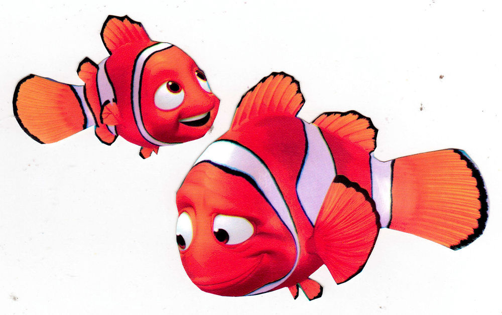 Disney Finding Nemo Fish Peel Stick Wall Border Cut Out Character