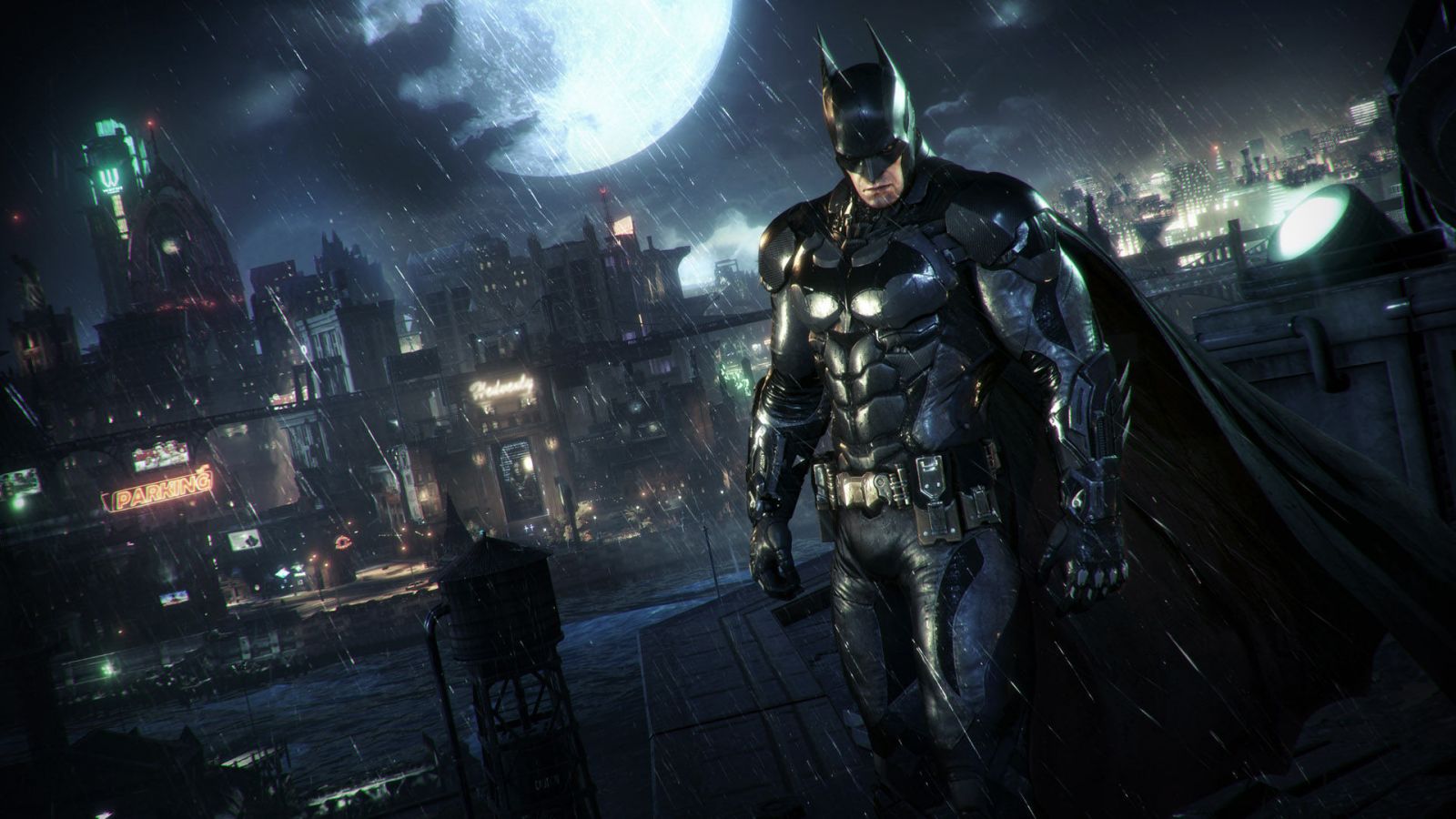 Batman Arkham Knight 1080p Screenshots Released Shows Batmobile