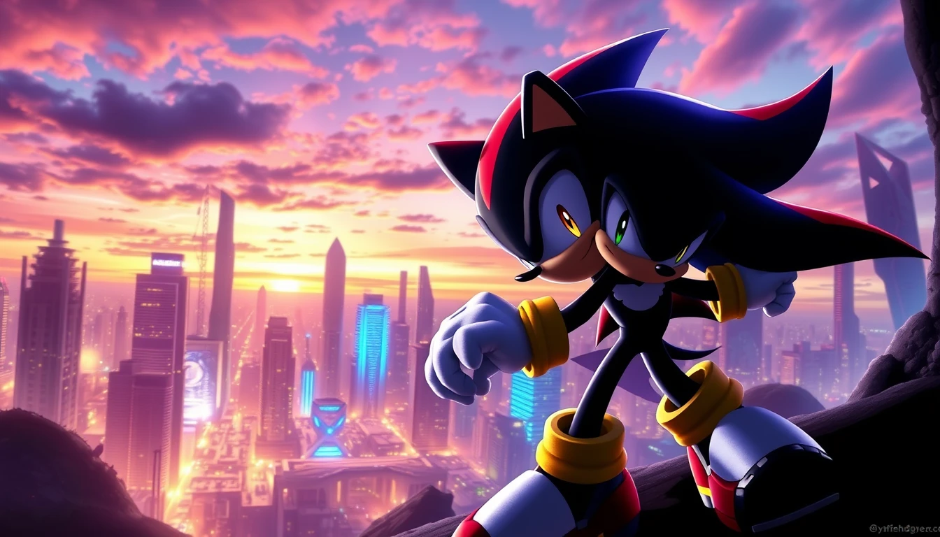 Shadow The Hedgehog Wallpaper HD