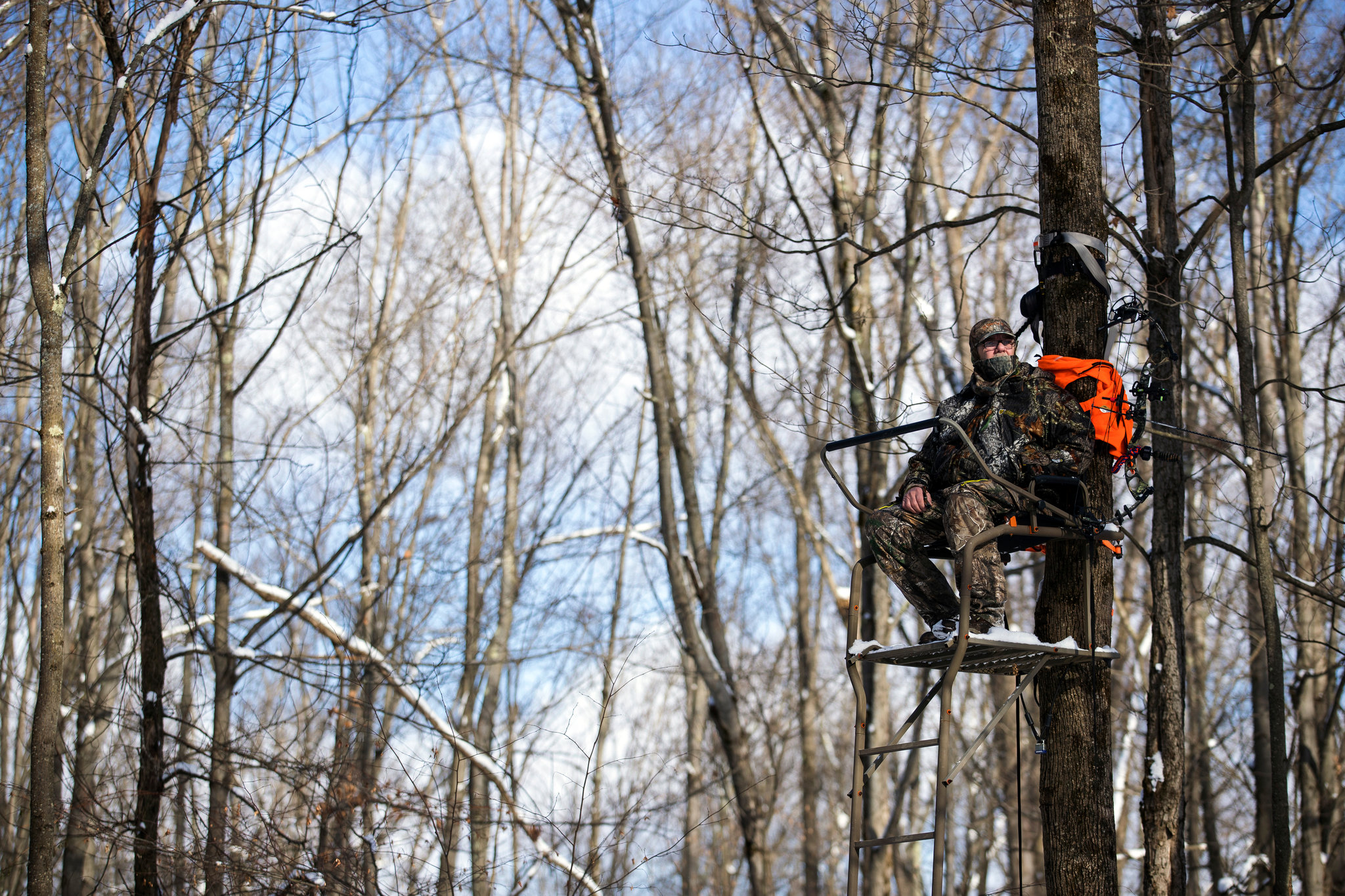 For Hunters In The Woods A Quiet Killer Tree Stands New