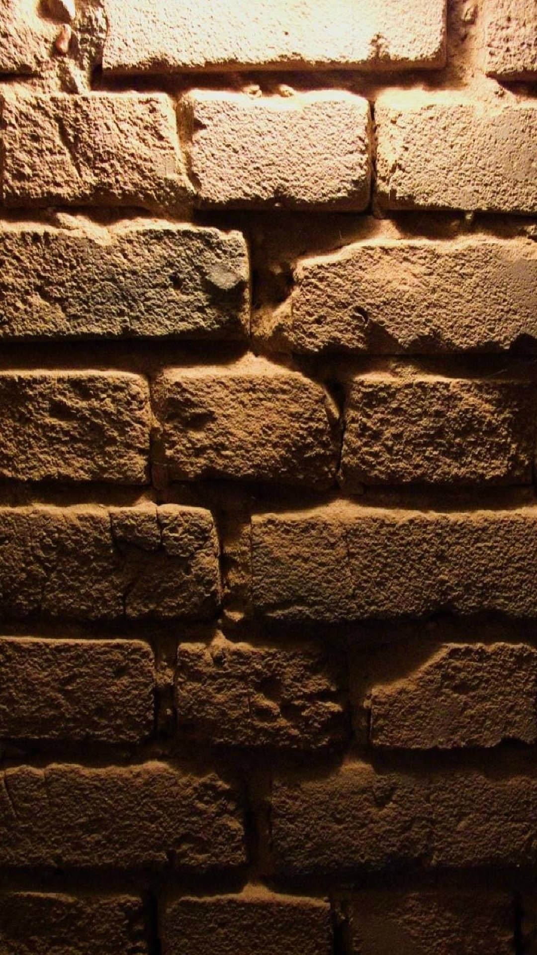 Old Brick Wall Texture iPhone Wallpaper
