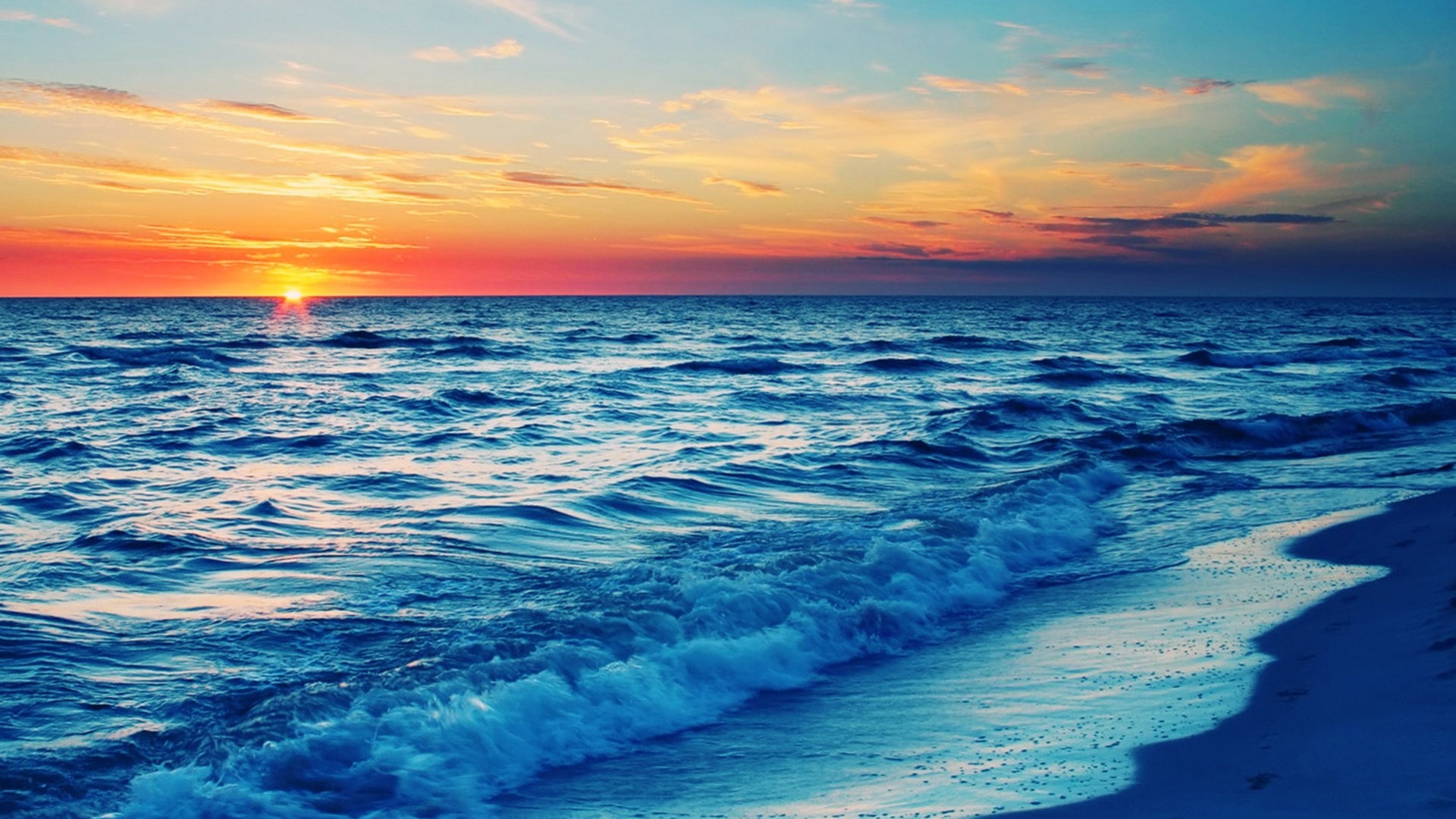 Beach Sunset Wallpaper Mac