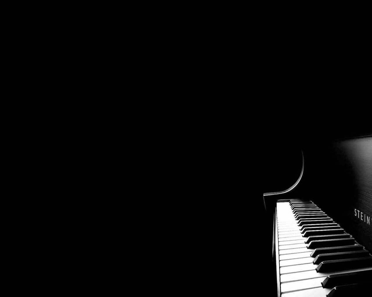 1280x1024 black minimalistic music piano black background 1680x1050