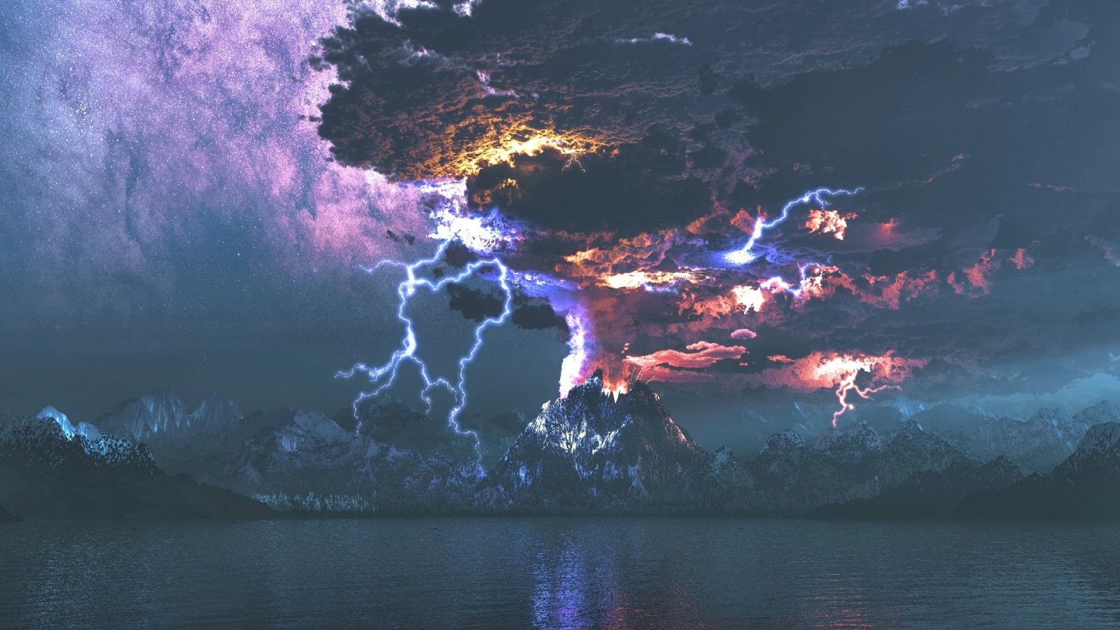 Dark Clouds Storm Wallpaper Desktop And Background