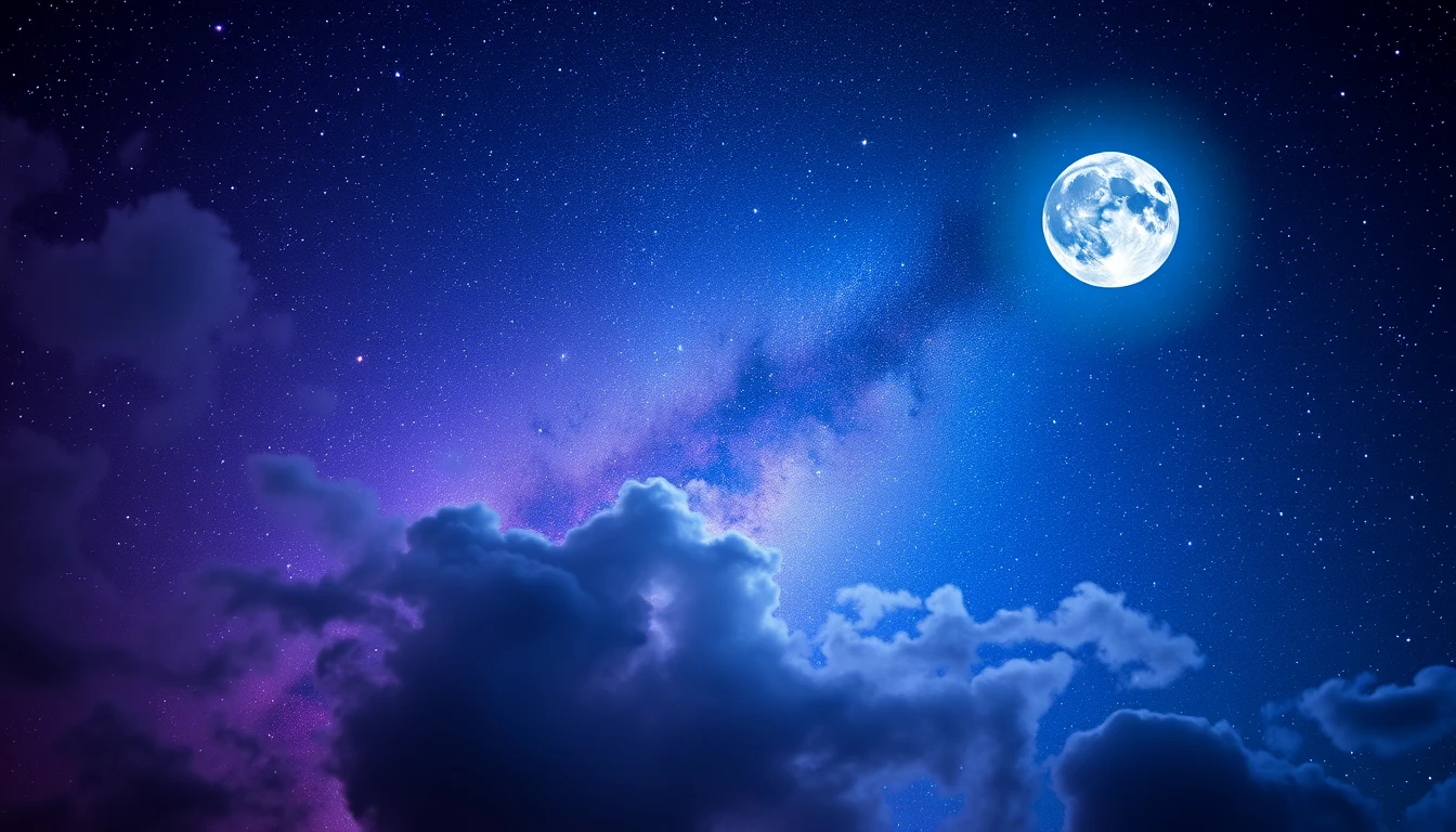 Night Sky Wallpaper For Computer