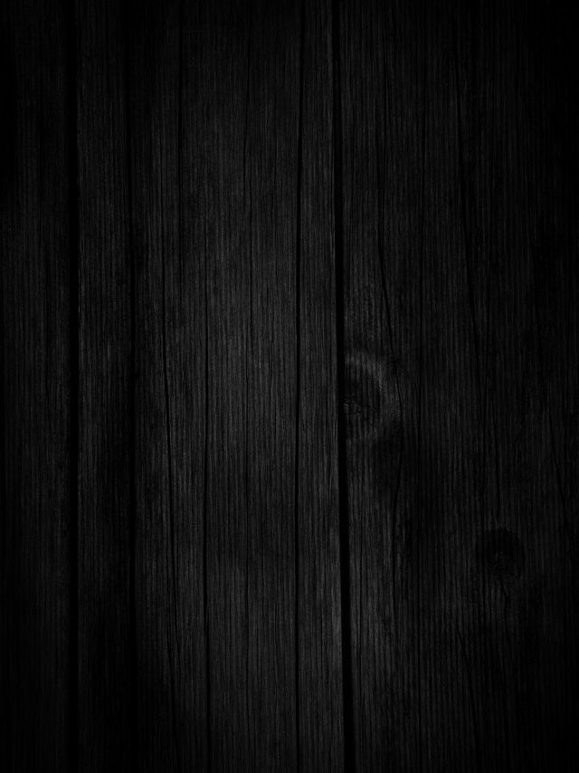 Black Minimalist Atmospheric Wooden Background In