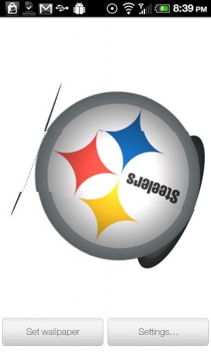 Pittsburgh Steelers Live Wallpaper 3d