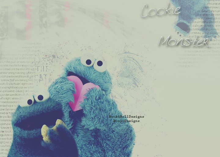 Cookie Monster Wallpaper By Rozirose