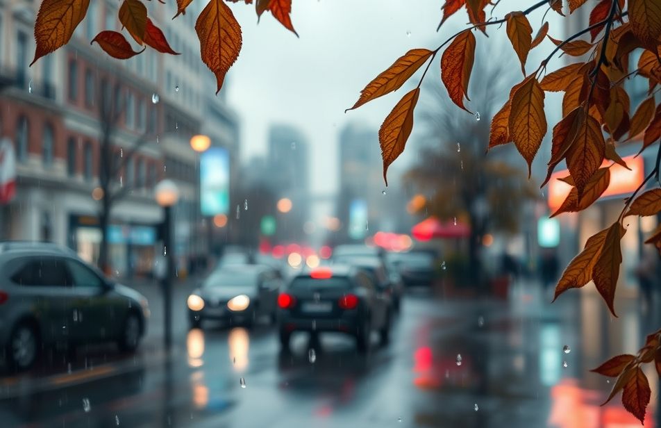 Raining Aesthetic Wallpaper