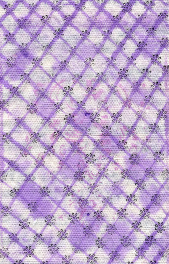Purple Diamond Background Paper Towel