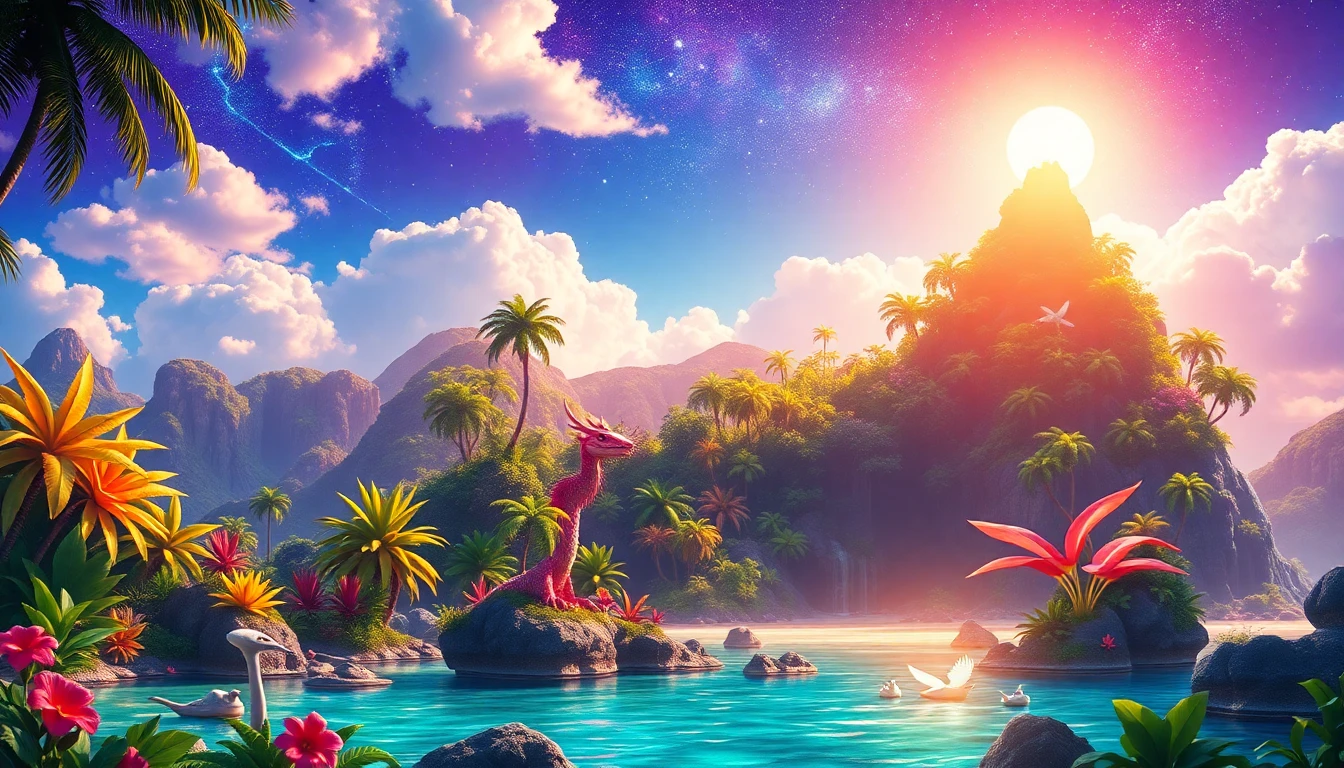 Fantasy Island Wallpaper