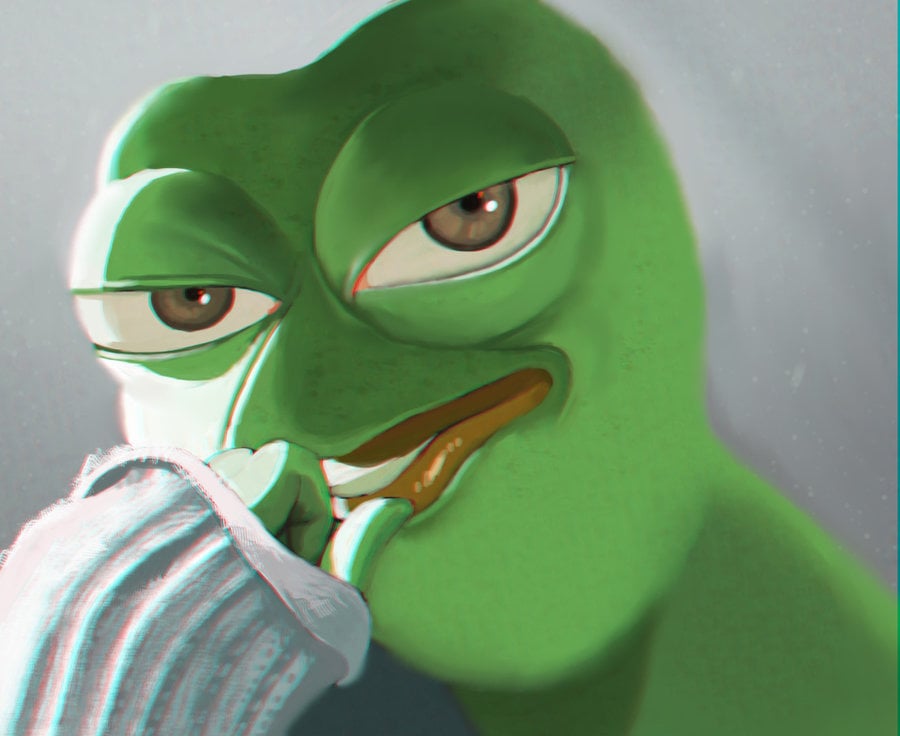 Rare Pepe by hinchen on