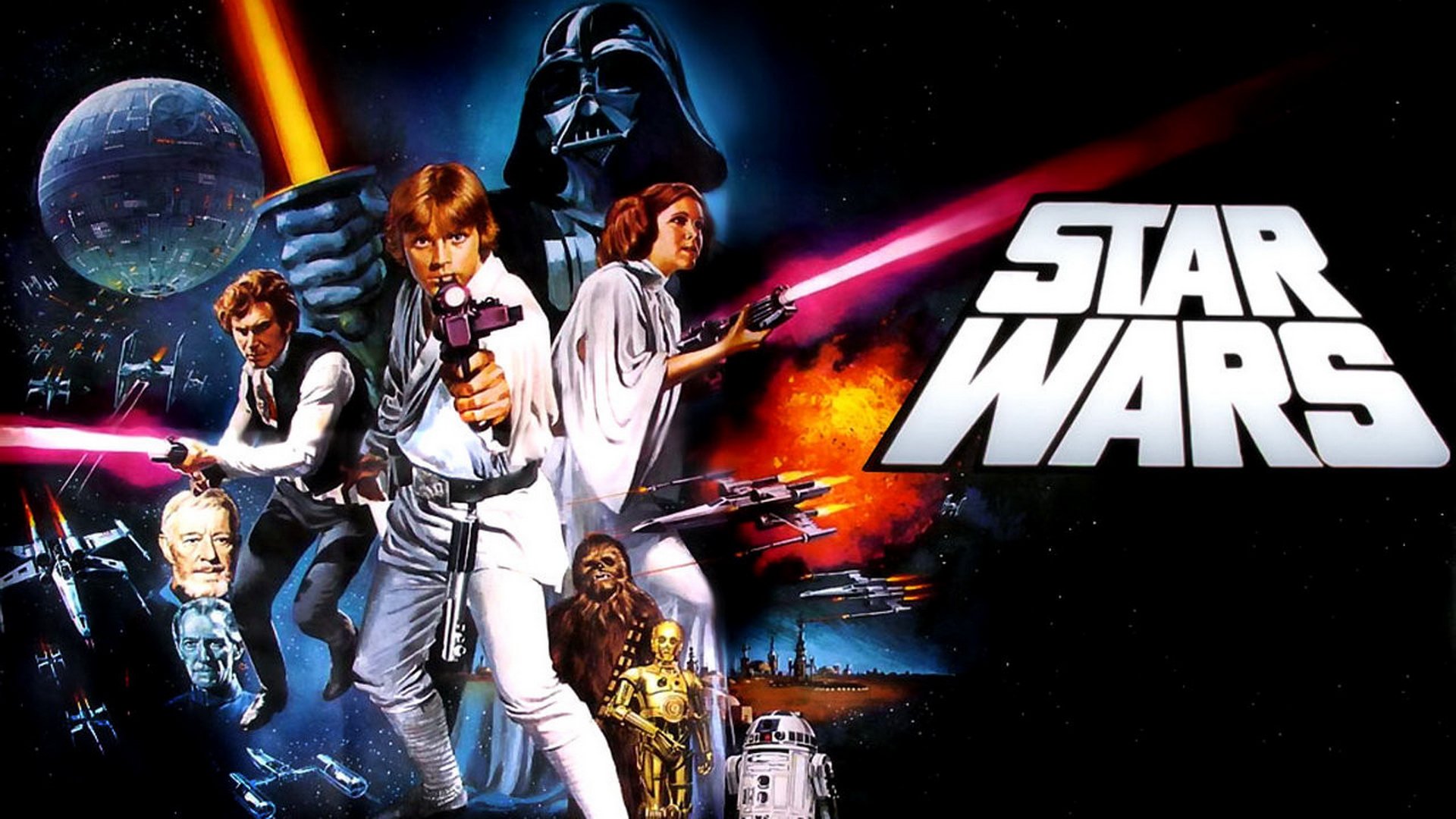 Star Wars Episode IV A New Hope Wallpaper HD 1080p HD Desktop