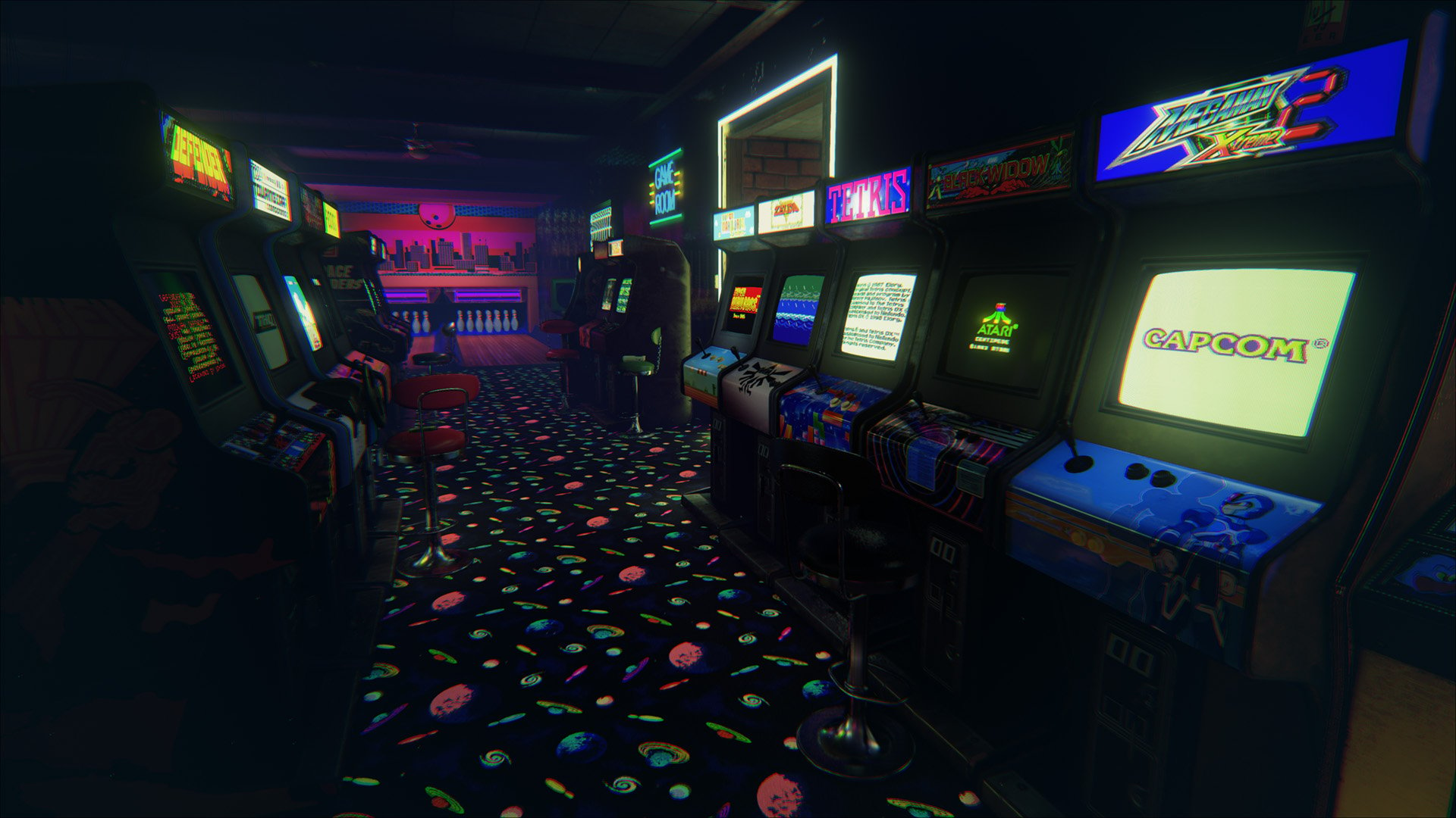 New Retro Arcade offers an entire 80s arcade to play in The Rift