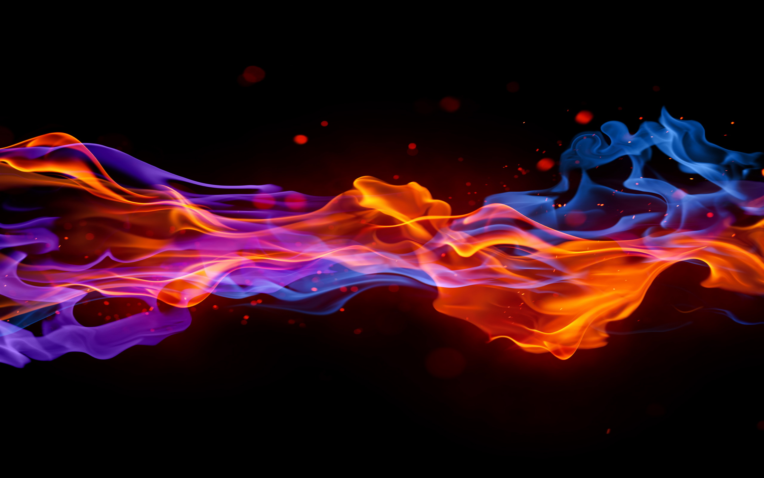 3d Flames Wallpaper